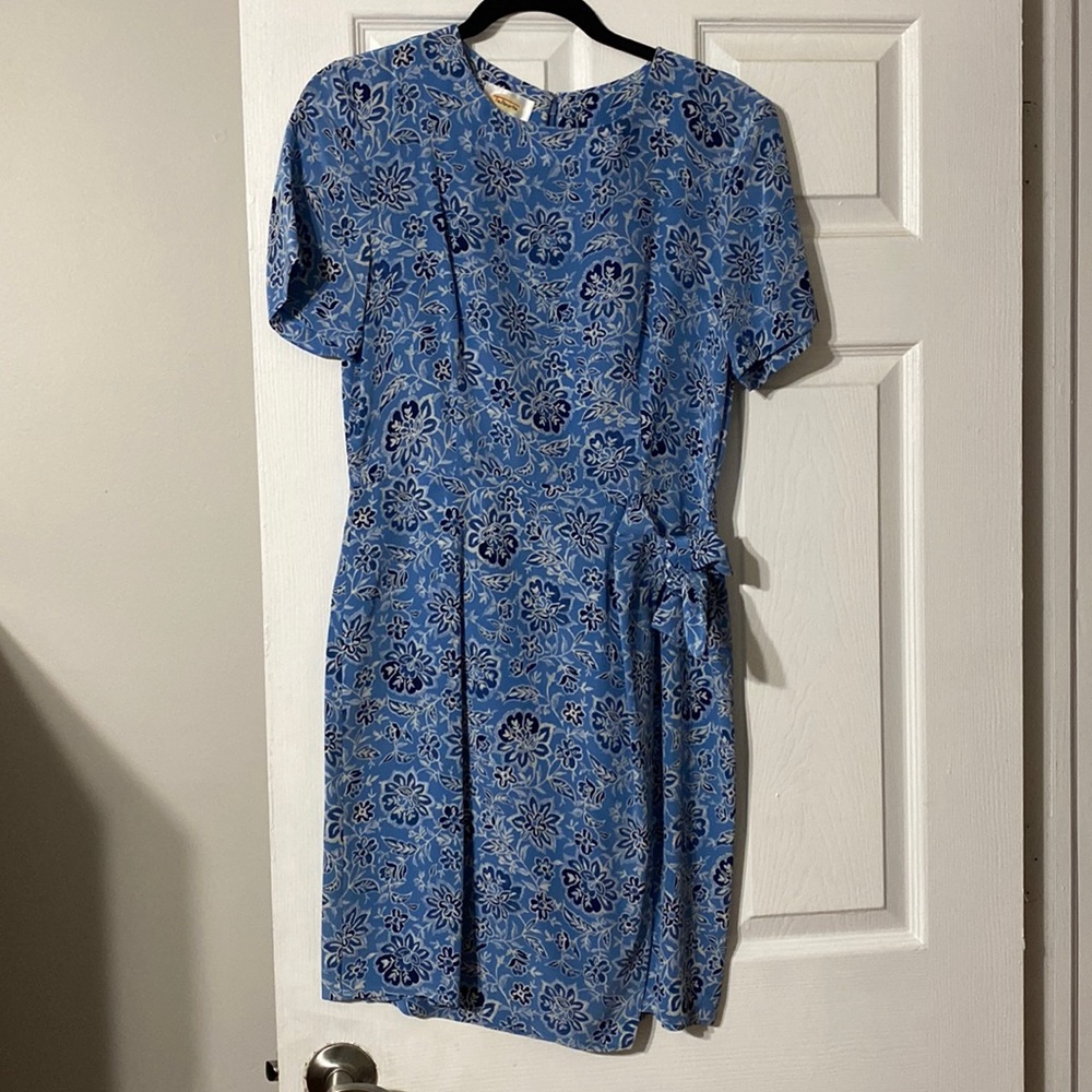 Talbots 100% Silk Dress - Picture 1 of 7